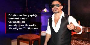 2 sanatçı, tasarımlarını izinsiz kullanan Nusret Gökçe'ye 40 milyon TL'lik dava açtı