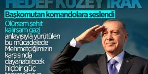 Cumhurbaşkanı Erdoğan: Amaç, güney sınırındaki terör varlığını ortadan kaldırmak