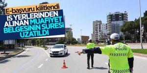İçişleri Bakanlığı'ndan 'Çalışma İzinleri Görev Belgelerine' genelgesi
