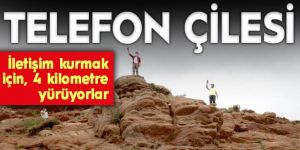 Erzurum'da Köylülerin iletişim çilesi