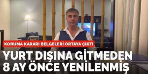 Sedat Peker'in koruma kararı belgeleri ortaya çıktı