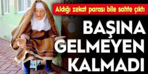 98 yaşındaki kadına sahte parayla zekat verdiler