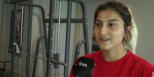 Milli ciritçi Eda Tuğsuz olimpiyatlara Palandöken’de hazırlanıyor