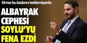 Berat Albayrak cephesi Süleyman Soylu'yu fena ezdi