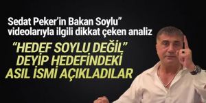 Sedat Peker'in asıl hedefi Erdoğan mı ?