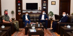 Atletizm Federasyonu ile ortak çalışma imkanları değerlendirildi