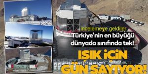 Doğu Anadolu Gözlemevi’nde incelemelerde bulunacaklar