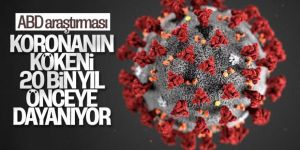 Koronavirüsün kökeni, 20 bin yıl önceye dayanıyor