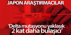 Japon araştırmacılar: 'Delta mutasyonu yaklaşık 2 kat daha bulaşıcı'