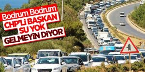 Bodrum Belediye Başkanı Aras: Bu yaz su sıkıntısı yaşayacağız