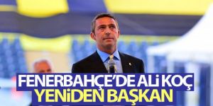 Fenerbahçe'de Ali Koç yeniden başkanlığa seçildi