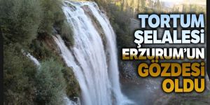 Tortum Şelalesi yenilenen yüzüyle misafirleri cezbedecek