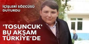 Çataklı: 'Tosuncuk' bu akşam Türkiye'de