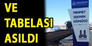 Mehmet Sekmen'in  Köprüsü de varmış!