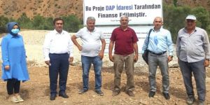 Demirdöğen, projeleri yerinde inceliyor