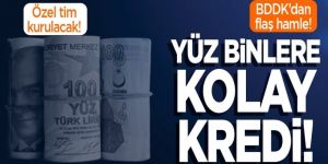 Yüz binlerce kişiye kolay kredi!