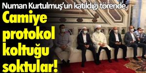 Numan Kurtulmuş'un katıldığı törende camiye protokol koltuğu soktular!