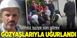 1 ay sonra bulundu: Gözyaşlarıyla uğurlandı