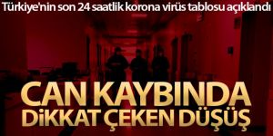 24 saatlik korona virüs tablosunu açıkladı