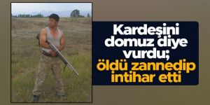 Erzurum dehşet olay: Kazayla kardeşini öldürdü