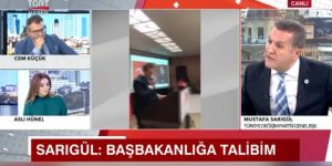 Mustafa Sarıgül canlı yayında açıkladı: Başbakanlığa talibim