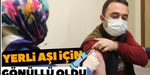 Turkovac aşısı Erzurum’da ilk gönüllüsüyle buluştu