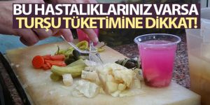 Bu hastalıklarınız varsa turşu tüketimine dikkat