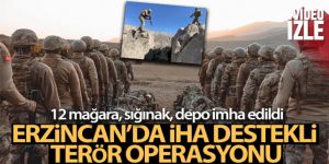 Erzincan'da terör operasyonu