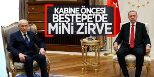Erdoğan bugün Bahçeli'yi kabul edecek