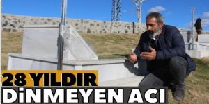 PKK tarafından katledilen 33 kişi mezarları başında anıldı