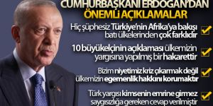 Erdoğan'dan önemli açıklamalar