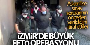 Askeri lise sınav sorularının önceden verildiğini itiraf ettiler