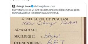 İYİ Parti'de tezkere çatlağı! Durmuş Yılmaz "Ret" oyu verdiğini açıkladı