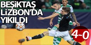 Beşiktaş, Lizbon'da yıkıldı