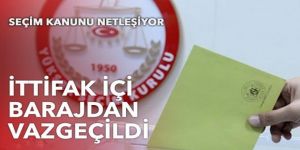 Seçim Kanunu detayları belli oldu, ittifak içi barajdan vazgeçildi