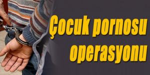 Erzurum ve 8 ilde çocuk pornosu operasyonu