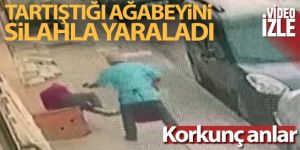 Gaziosmanpaşa'da bir kişi tartıştığı ağabeyini silahla yaraladı