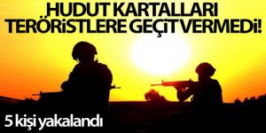 MSB: 'Suriye'den ülkemize yasa dışı yollarla geçmeye çalışan 5 kişiyi yakalandı'