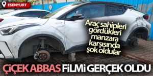 Esenyurt'ta Çiçek Abbas filmi gerçek oldu