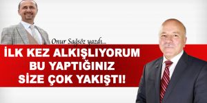 İlk kez alkışlıyorum... Bu yaptığınız size çok yakıştı! Başkan Sekmen Sonunda tehdit etti