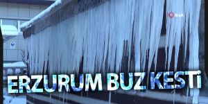 Erzurum eksi 17 dereceyi gördü