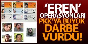 'Eren' operasyonları PKK'ya büyük darbe vurdu