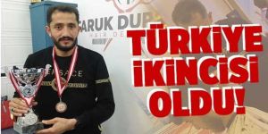 Erzurumlu kuaför Türkiye ikincisi oldu