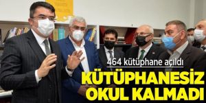 Erzurum’da kütüphanesiz okul kalmadı