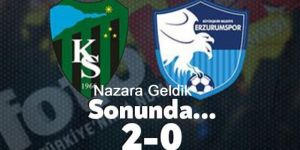 Kocaelispor: 2 - Büyükşehir Belediye Erzurumspor: 0