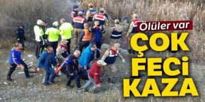 Erzurum'da feci kaza :3 ölü, 3 yaralı