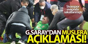 Galatasaray'dan, Muslera'nın sağlık durumuna ilişkin açıklama