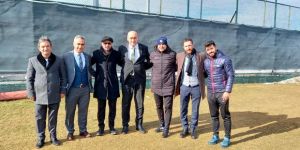 Öztürk Erzurumspor antrenmanında