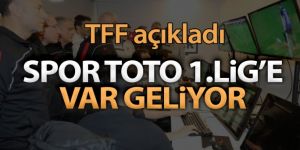 Spor Toto 1. Lig'e 2022-2023 sezonunda VAR geliyor