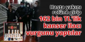 Kanser Hastalarının ilaçlarına göz diktiler